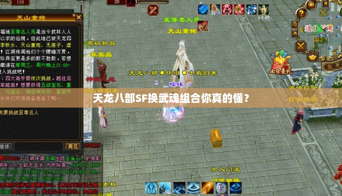 天龙八部SF换武魂组合你真的懂？